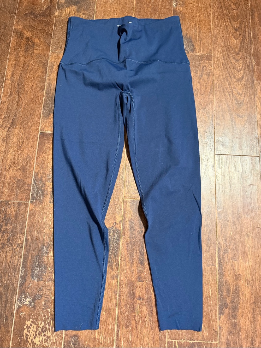 SPANX Navy Booty Boost Leggings